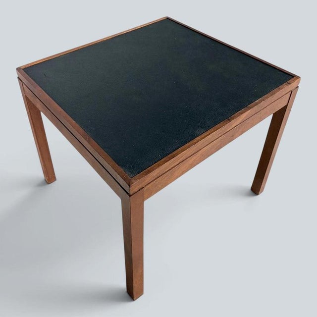 Mid-Century Turntable Stand from Hacker Radio in Teak and Vinyl For Sale - Image 4 of 8
