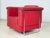 Carat Club Chair in Red Leather from Züco For Sale - Image 6 of 13