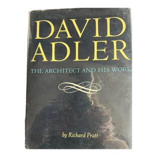 David Adler the Architect and His Work, by Richard Pratt 1970. For Sale
