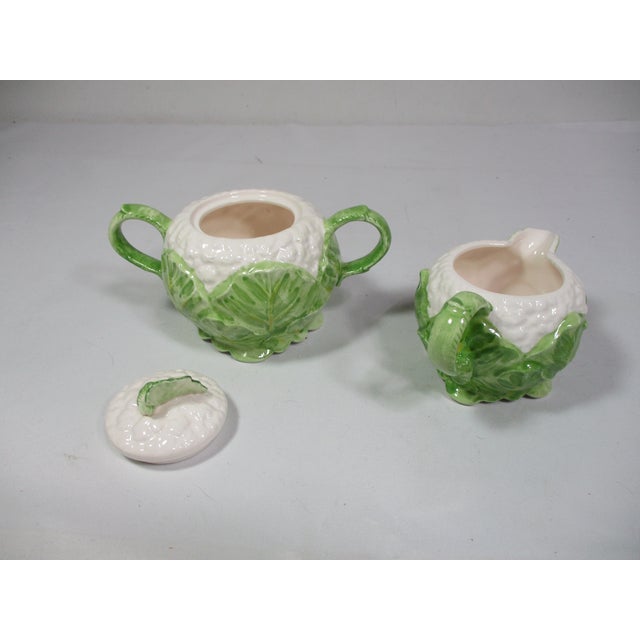 1970s 1970s Fitz & Floyd Sugar and Creamer - 2 Pc For Sale - Image 5 of 6