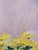 1960s Original Still Life Yellow Mum Flowers Painting Signed For Sale - Image 11 of 13