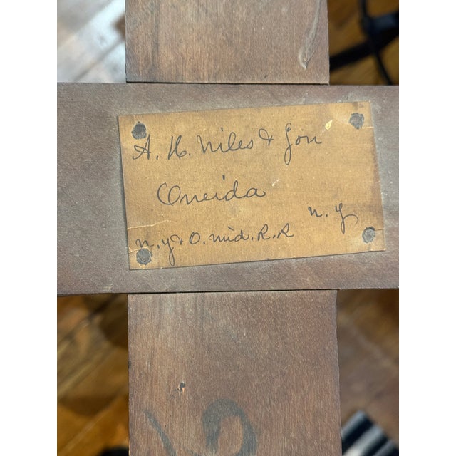 Antique Eastlake Carved Walnut Pier Mirror & Table - Set For Sale - Image 9 of 16