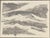 Mixed media drawing on paper of the Cascades or Olympics from the estate of Northwest School artist Neil Meitzler (1930 -...