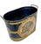 Shabby Chic Vintage Singerie (Monkey) Tole Cachepot For Sale - Image 3 of 8