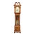 Howard Miller “Taylor” Mahogany Grandfather Clock With Brass Dial & Triple Weights For Sale