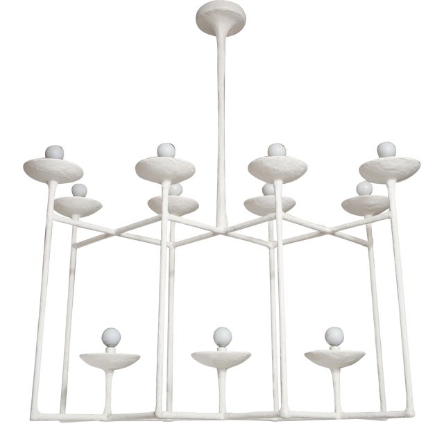 Bespoke Plaster Fixture in the Manner of Giacometti For Sale