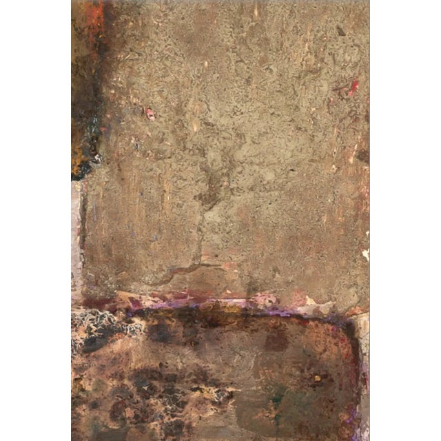 Sculpture Materials Arseniye Trboyevich 20th Century Wind Breaker Large Abstract Painting For Sale - Image 7 of 13