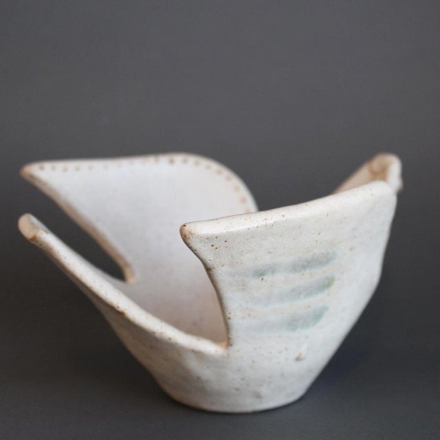 Vintage Italian Ceramic Dove by Bruno Gambone, 1970s For Sale - Image 4 of 18