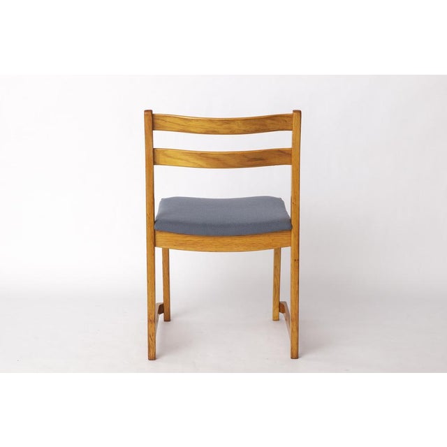 Vintage Scandinavian Oak Stacking Chair by Carl-Ewert Ekström, 1960s For Sale - Image 5 of 10