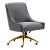 Beatrix Grey Office Swivel Chair For Sale