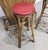 Vintage Bamboo Bar and Stools, 1960s, Set of 3 For Sale - Image 6 of 7