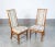 Wood Hollywood Regency Beech Chairs For Sale - Image 7 of 11