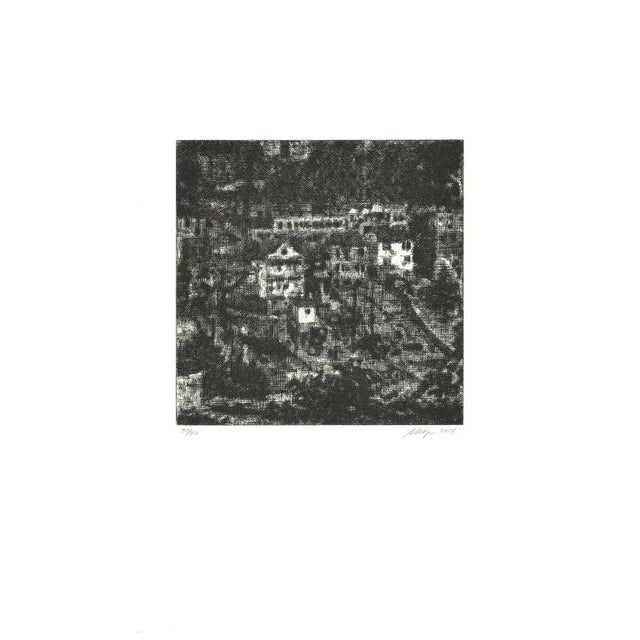 Artist: Wayne Gonzales Title: Homes Year: 2014 Signed: Yes Medium: Etching Paper Size: 18 x 14 inches ( 45.72 x 35.56 cm )...