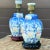 Vintage Petite Chinese Porcelain Ginger Jar Table Lamps in Blue & White Floral Motif - a Pair For Sale - Image 9 of 12