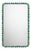 Gioiello Small Rectangular Wall Mirror by Nika Zupanc For Sale