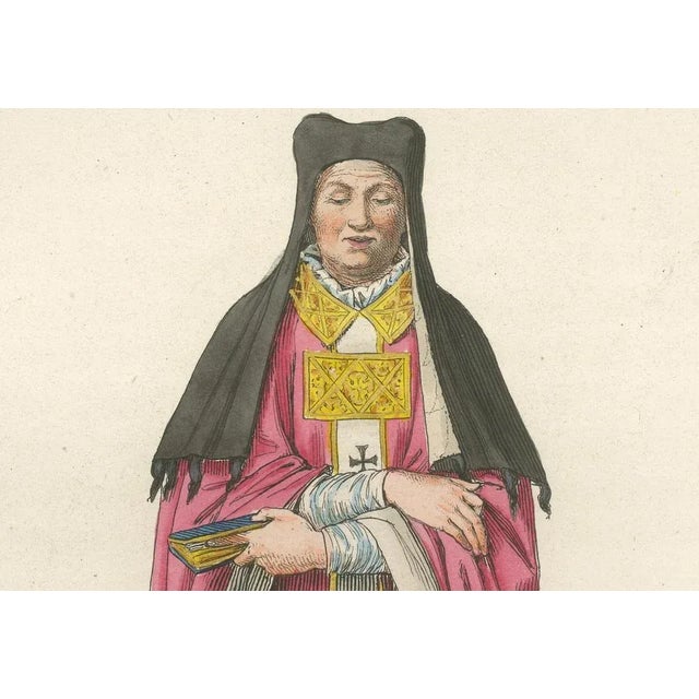 Religious Costume, 1400s, Paper For Sale - Image 6 of 10