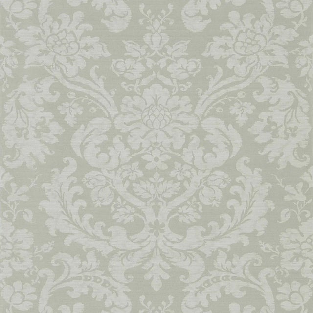 Zoffany Tours Wallpaper in Stone For Sale