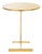 Sionne Round C Table in Yellow / Gold For Sale