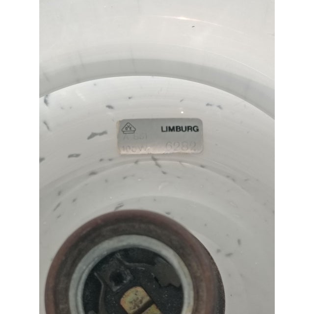 Glass Model 6282 Mushroom Lamp from Glashütte Limburg, 1970s For Sale - Image 7 of 11