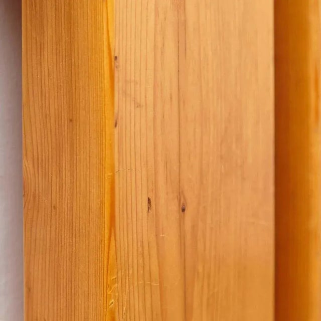 Wood Mid-Century Modern Wood Architectural Piece by Charlotte Perriand, 1960 For Sale - Image 7 of 17