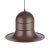 1970s Mid-Century Brown Pendant Lamp, 1970s For Sale - Image 5 of 10