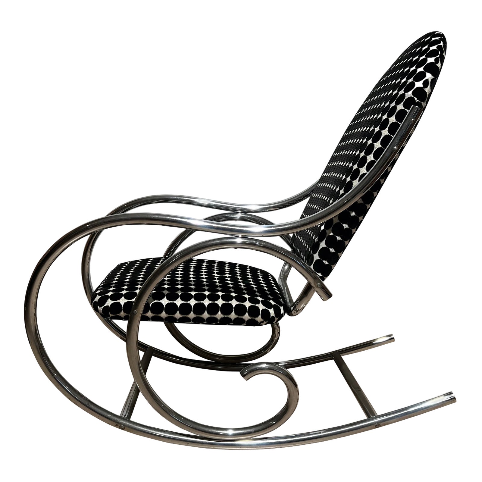 Bauhaus Rocking Chair in Chromed Tubular Steel, Germany, 1930s | Chairish