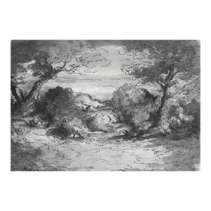 Antique Harold Hope Read Landscape Painting