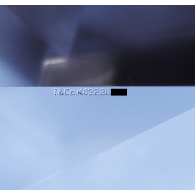 TIffany & Co. Platinum Legacy .98ct Center Cushion Diamond Engagement Ring, Size 3.25 For Sale - Image 11 of 12