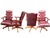 1990s 4 Hancock & Moore Tufted Executive Chairs For Sale - Image 12 of 12
