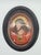 Antique Relief of the Sacred Heart of Jesus Under Domed Glass, 1890s For Sale - Image 3 of 15