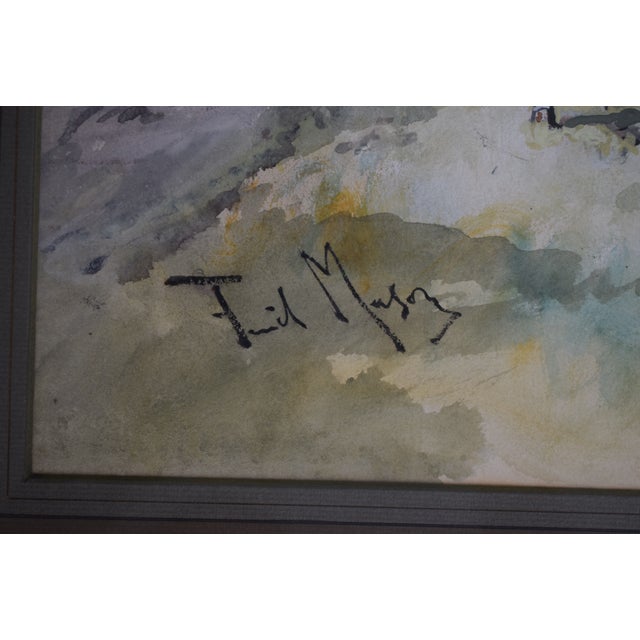She and He Fox Hunt Scene Watercolour by George Finch Mason For Sale - Image 4 of 8