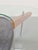 Round Glass Coffee Table with Wood X-Base, 1970 For Sale - Image 12 of 17