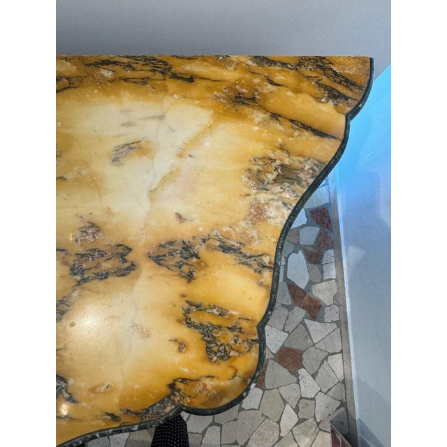 Roman Console with Marble Top, 1700s For Sale - Image 8 of 11