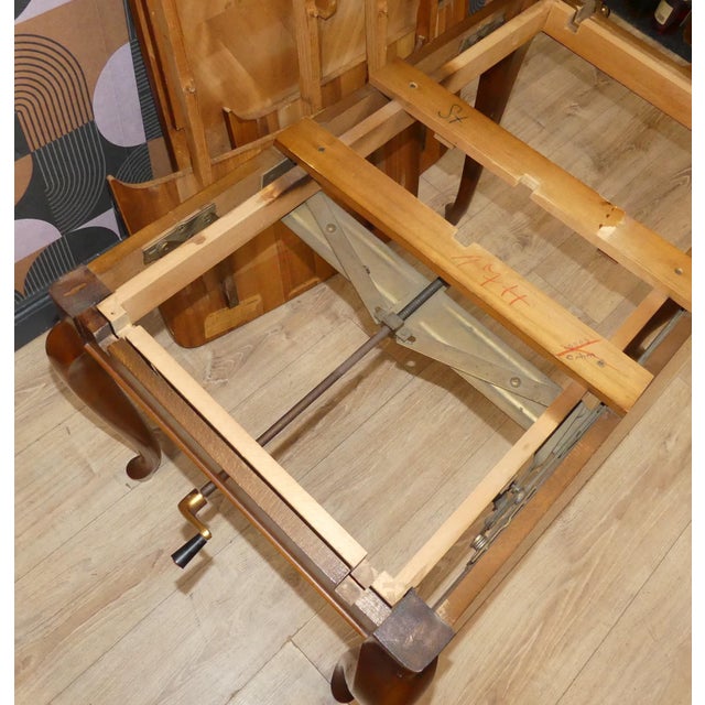 Height-Adjustable Extendable Coffee Table, 1960s For Sale - Image 12 of 16