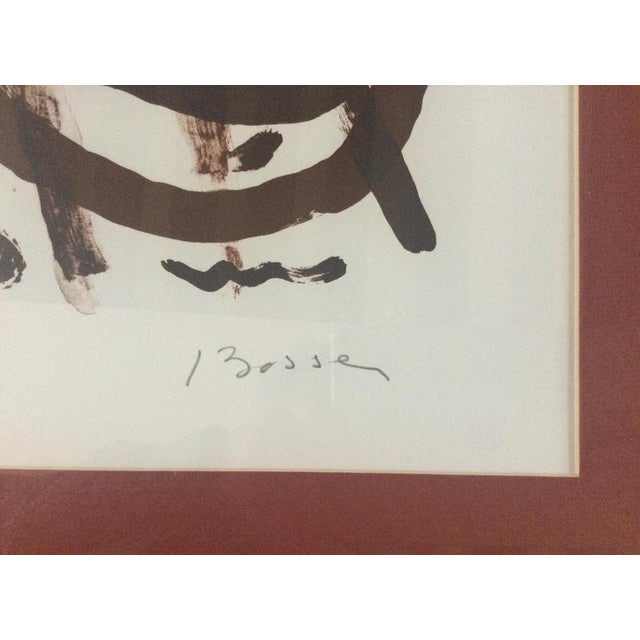 Jacques Bosser, Composition, 1994, Lithograph For Sale - Image 3 of 6