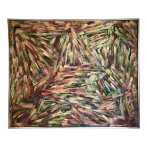 Internal Peace Original Abstract Oil Painting by Monique Nichols