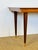 Art Deco Dining Table in Varnished Chevron-Patterned Wood, 1950 For Sale - Image 6 of 11
