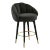 Myla Black Swivel Counter Stool For Sale