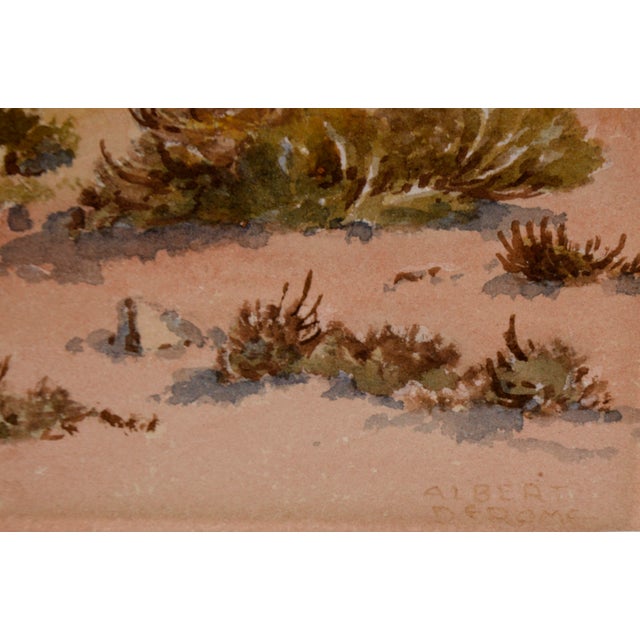 American "Monument Valley Arizona" - Desert Landscape by Albert DeRome For Sale - Image 3 of 9