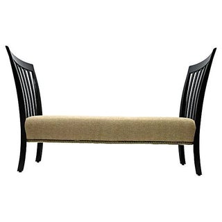 Mid-century Upholstered Bench For Sale