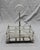 Circa 1880 English Silver Plate & Cut Glass Cruet Set For Sale - Image 12 of 14