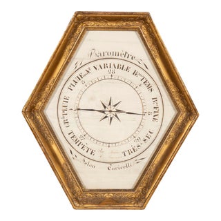 Charles X Giltwood Barometer For Sale