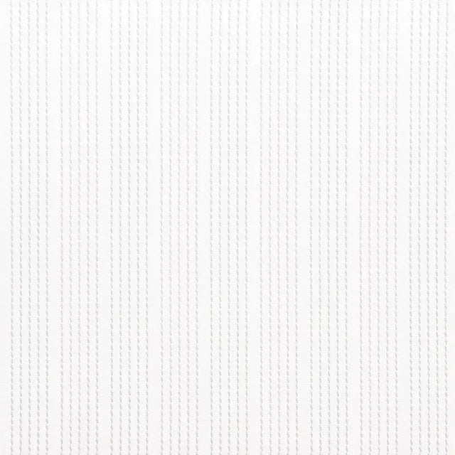 Schumacher Running Stitch Fabric in Lilac & Grey For Sale