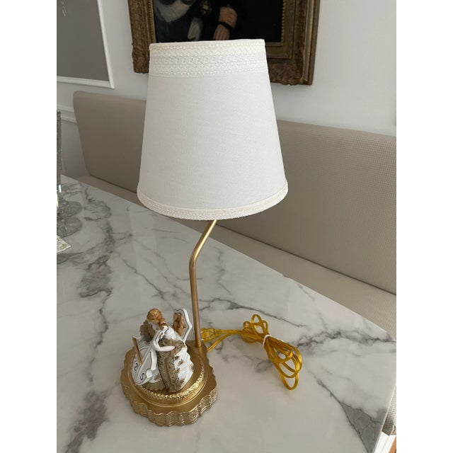 1940s 1940s French Figural Lamp For Sale - Image 5 of 9