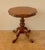 1950s 20th Century Spanish Carved Wood Pedestal Side Table, 1950 For Sale - Image 5 of 16