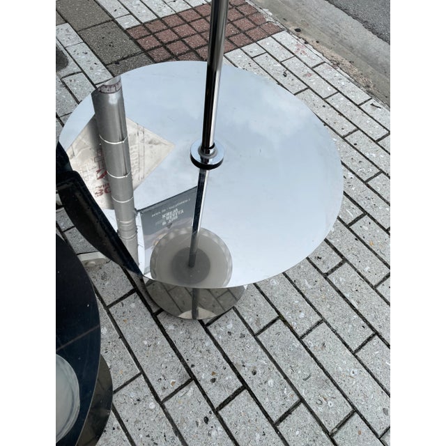 Flos Pair of 1980s Philippe Starck Murano Shades Side Tables Lamps from Delano Hotel Miami Beach For Sale - Image 4 of 11