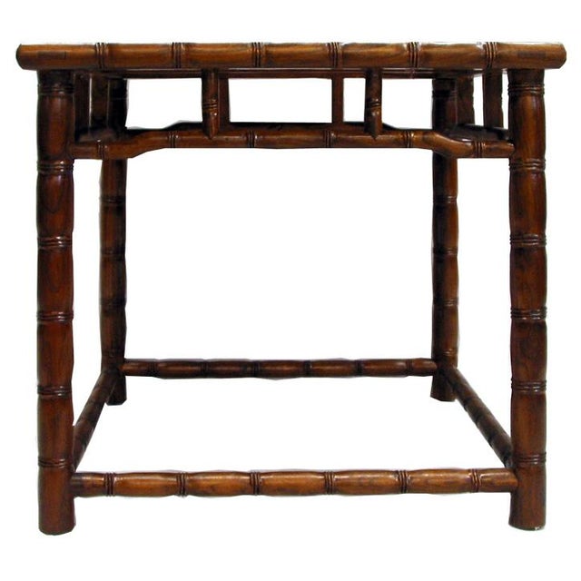 Bamboo Ring Side Table Chairish