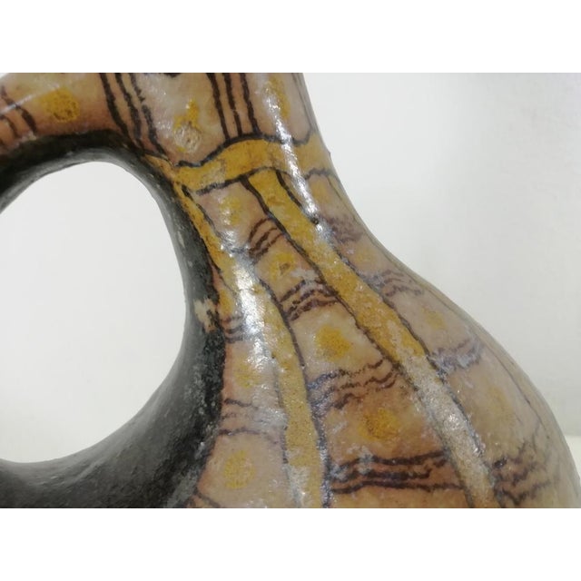 Ceramic Vase by Carlo Zauli, Faenza, Italy, 1950s For Sale - Image 6 of 10