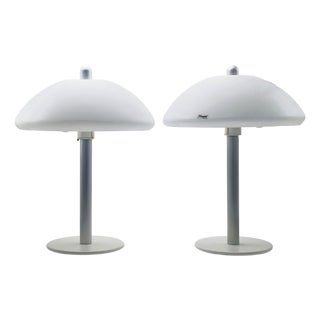 Height-Adjustable Table Lamps from Guzzini, Italy, 1970s, Set of 2 For Sale