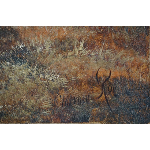 19th Century Original Oil English Landscape -- Kentmere, Lake District by Clarence Henry Roe For Sale - Image 4 of 6